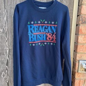 COPY - Reagan Bush Christmas Design Crewneck Swea…